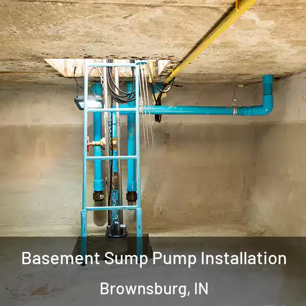  Basement Sump Pump Installation Brownsburg, IN