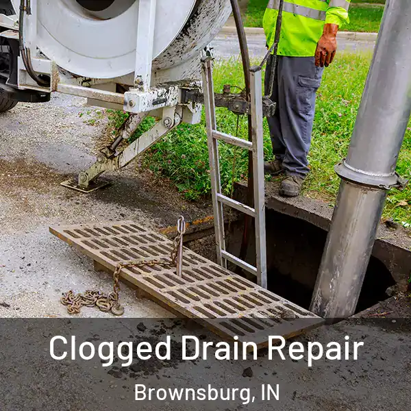  Clogged Drain Repair Brownsburg, IN