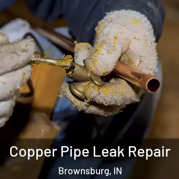  Copper Pipe Leak Repair Brownsburg, IN