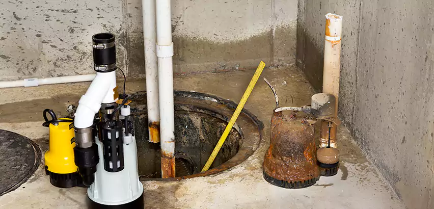 Installing Sump Pump in Finished Basement in Brownsburg, IN