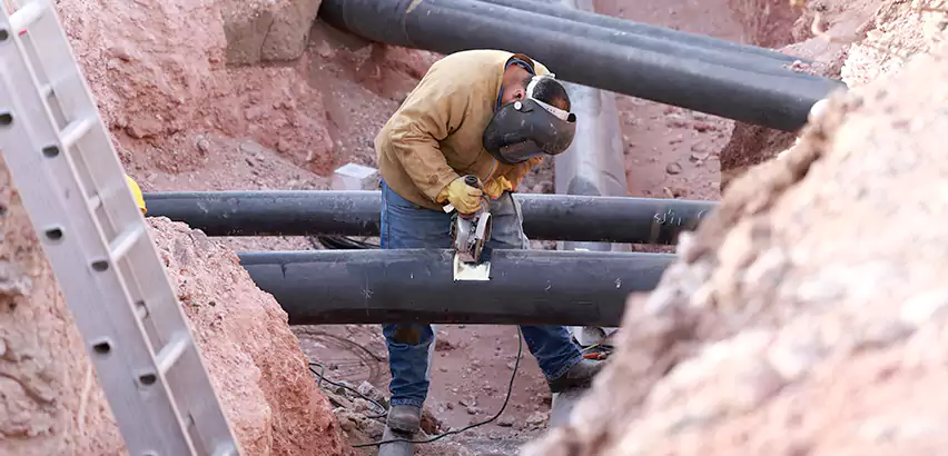 Cast Iron Sewer Pipe Replacement in Brownsburg
