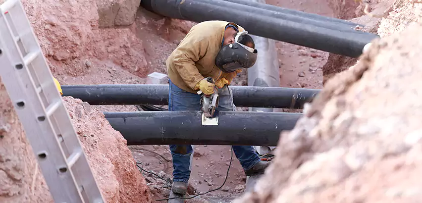 Water Line Replacement in Brownsburg