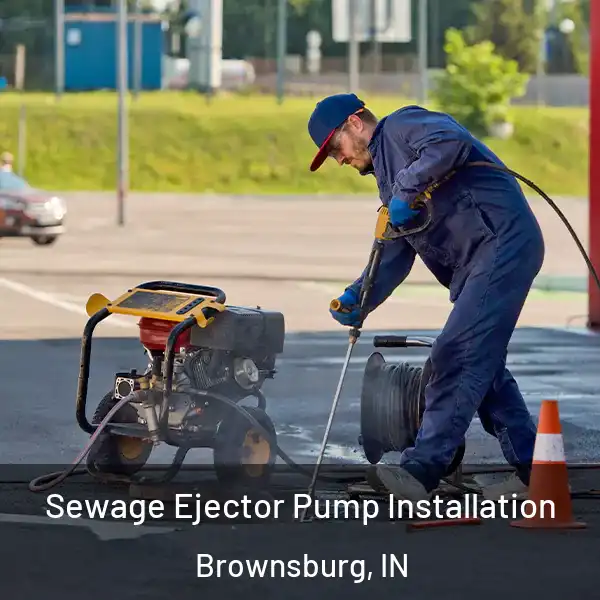  Sewage Ejector Pump Installation Brownsburg, IN