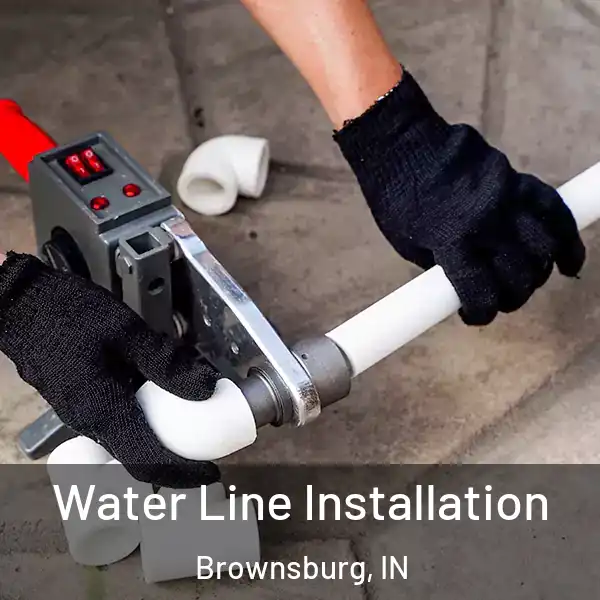  Water Line Installation Brownsburg, IN